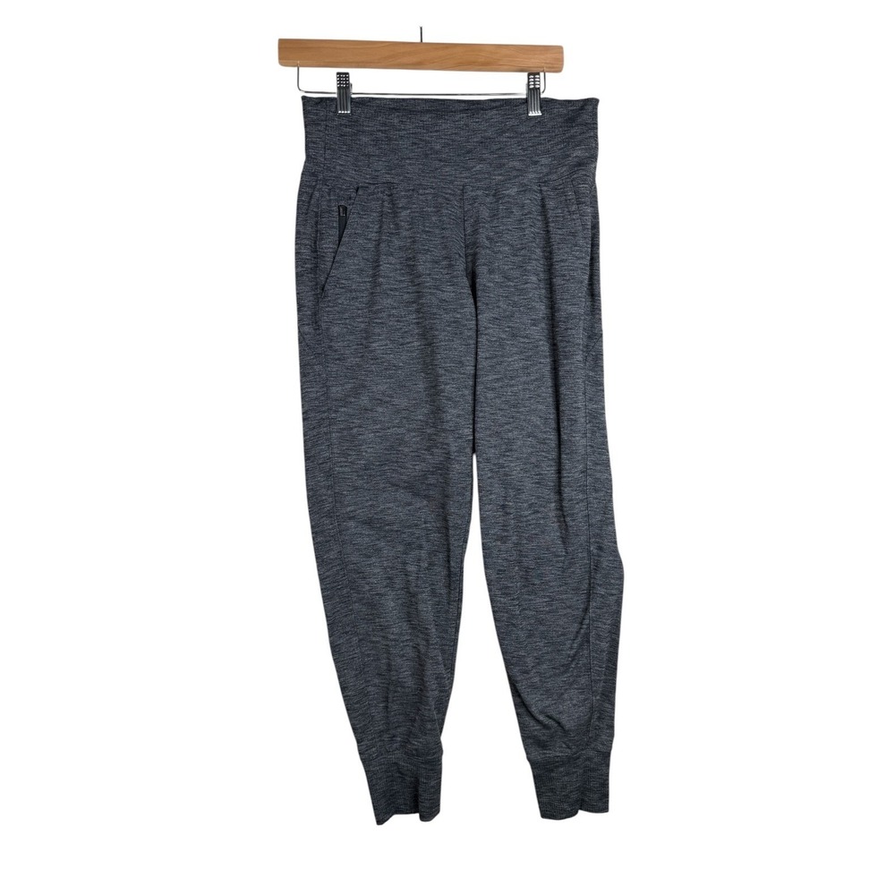 Athleta Women's Venice High Rise‎ Joggers Size Small Charcoal Gray Heathered